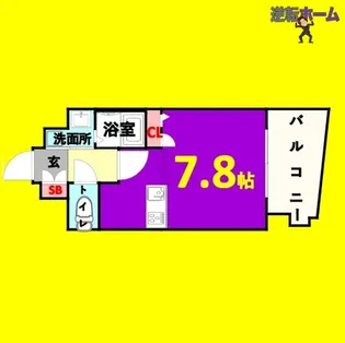 プレサンス千種駅前ネオステージ【301号室】の間取り