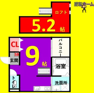 フルレ【2階】の間取り