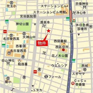 プレイズシード浄心【1204号室】の外観