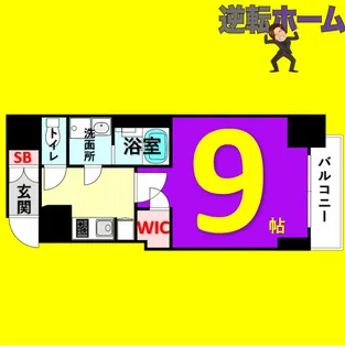 S-RESIDENCE東別院【4階】の間取り