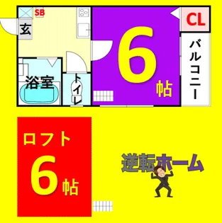 ルミナス【101【プラン①】号室】の間取り