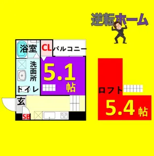 ラ・カンパネラ【1階】の間取り