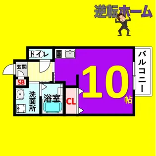 カーサ千年【1階】の間取り