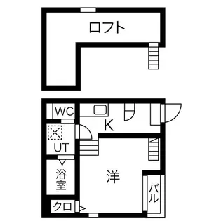 エルピーダ【1階】の間取り