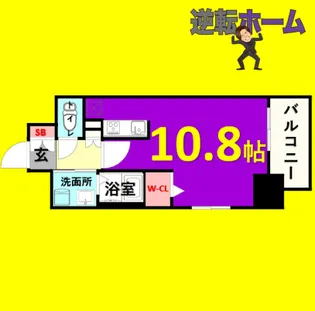 ParkBear大須【2階】の間取り