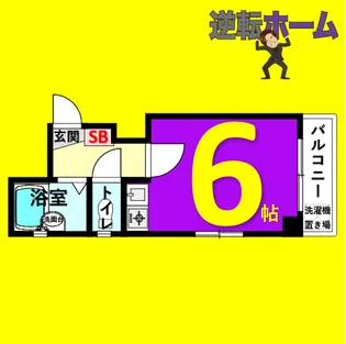 江戸清ビル【3階】の間取り