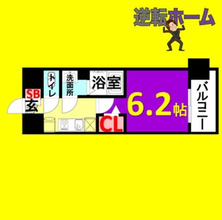 プレサンス鶴舞パーク&ステーション【10階】の間取り