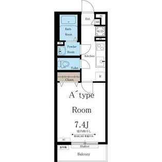 リブリ・本星崎【1階】の間取り