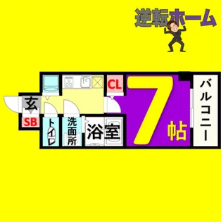 ヴィラマリオン【4階】の間取り