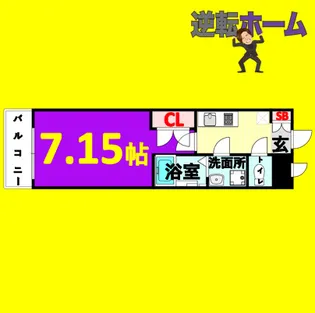 ヌーベルポルト本山【3階】の間取り
