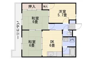 妙マンション【303号室】の間取り