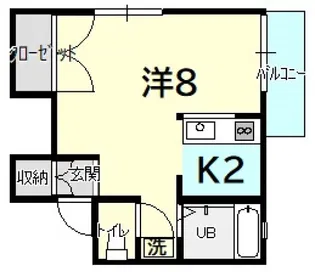 ダウンロード【201号室】の間取り