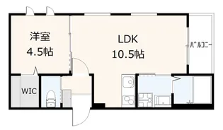 AsuMaison長束【2階】の間取り