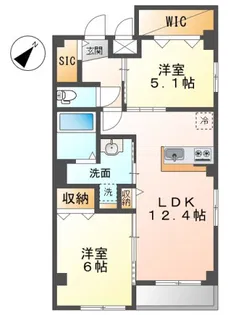ファミールK【1階】の間取り