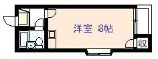グリーン春【2階】の間取り