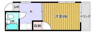ホワイトハイム【2階】の間取り