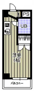 サウスヒルズ【402号室】の間取り