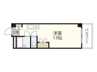 第2上竹ビル【1階】の間取り
