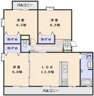ヴィラ・グランシャリオ【1階】の間取り