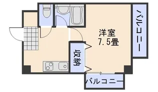 エトワール河地【2階】の間取り