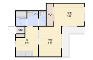 メゾン広本【3階】の間取り