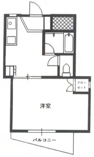 フェリーチェ大町駅前【4階】の間取り