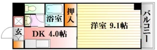 グランヴェルジェ中須II【11階】の間取り
