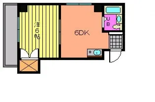 ロイヤルハウスみつみ【3階】の間取り