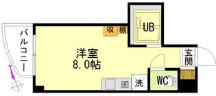 中道ビル【3階】の間取り