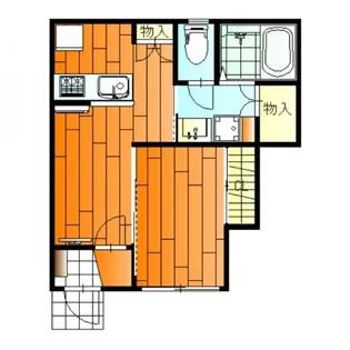 ルミエールメゾン【1階】の間取り