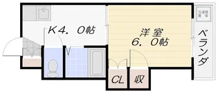 第1下原ビル【3階】の間取り