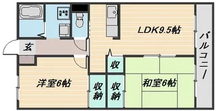 Grace東原【1階】の間取り