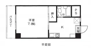 ドゥエリングビル【5階】の間取り