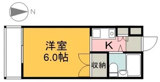 リバーハイツ【2階】の間取り