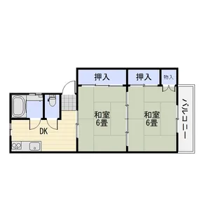 福地ビル【4階】の間取り