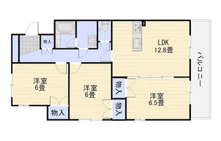 ホグワーツ【4階】の間取り