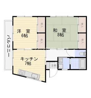 開発ビル【3階】の間取り