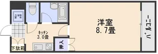 広島県広島市安佐南区西原5丁目【マンション】の間取り