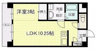 ラフィネDAN【1階】の間取り