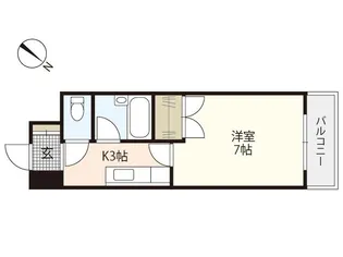 フォーリングステージ祇園新橋【3階】の間取り