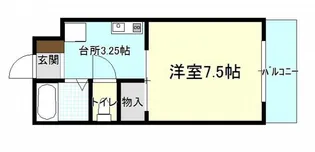 グリーンハイムタニモト【3階】の間取り