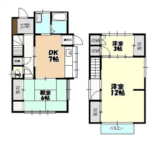 広島県広島市安佐南区毘沙門台1丁目【一戸建】の間取り