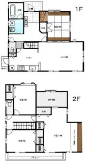広島県広島市安佐南区伴南1丁目【一戸建】の間取り