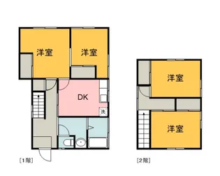 広島県広島市安佐北区可部町大字勝木【一戸建】の間取り