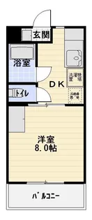 ボーネンK【2階】の間取り