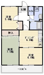 Hiトピア藤枝Ⅱ【2階】の間取り