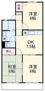 ベラソシア【1階】の間取り
