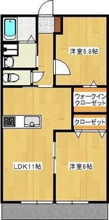 レゾリュート【1階】の間取り