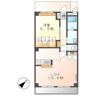 グランディール(GRANDIR)【3階】の間取り