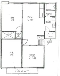サンシティi【2階】の間取り